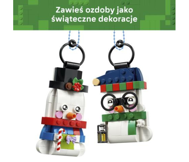 LEGO 40812 Ozdoby z bałwankami - 1577947 - zdjęcie 9
